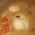 Cooksnap Cookies Monster 🍪 semasa beliau membuat Telur Masak Kurma.