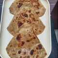 Sneha jha का कुकस्नैप जब उन्होंने कसूरी मेथी का पराठा (Kasoori methi ka paratha recipe in hindi) बनाया था।