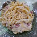 Cooksnap dari Yenni Refinas untuk resep Fettuccine Carbonara ala Pizza Hut Simple dan Endeeees Bangeet