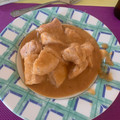 El cooksnap de Laura cuando hizo Solomillo de pavo en salsa.
