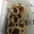 El cooksnap de Sandra Chavasco cuando hizo Ojitos de membrillo.