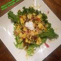 Chef Manny's cooksnap of when they made Taco Salad.