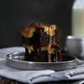 Cooksnap dari Desikyffio untuk resep Salted Caramel brownie CheeseCake