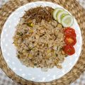 Cooksnap dari Maya Damamain untuk resep Nasi goreng cabe ijo, bumbu iris