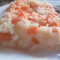 El cooksnap de Natalia cuando hizo Soufflé de zapallo, zanahoria y puré de papas.