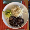 El cooksnap de Pamela Cespedes cuando hizo Feijoada.