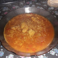 El cooksnap de Isis Malone cuando hizo Guiso de arroz con pollo.
