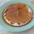 El cooksnap de Yanina Ortiz cuando hizo Isla Flotante con salsa de sambayon en Essen.