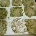 El cooksnap de Orlando Chuña Oviedo cuando hizo Hamburguesas de pescado con espinaca y queso.