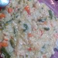 El cooksnap de Cocinerocharrua cuando hizo Risotto de verdura y pollo.