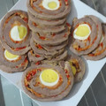 El cooksnap de Silvia Elena Mena cuando hizo Matambre arrollado.