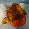 Cooksnap Nor Azlina semasa beliau membuat Ayam Berempah Air Fryer.