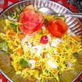 Varsha Karia I M Crazy About Cooking's cooksnap of when they made મગ મઠ ભેળ (Moong Moth Beans Bhel Recipe In Gujarati).