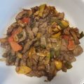 El cooksnap de Jose Manuel Vanesa Guillen cuando hizo Ternera con champiñones en salsa de ostras.