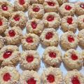 Cooksnap dari Wisnaini untuk resep Choco Peanut Thumbprint Cookies