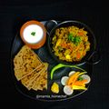 Mamta Pandya's cooksnap of when they made સ્મોકી બેંગન ભર્તા (Smoky Baingan Bharta Recipe In Gujarati).