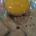 Bhumi Parikh's cooksnap of when they made બે પડી રોટલી અને કેરી નો રસ (Be Padi Rotli Keri Ras Recipe In Gujarati).