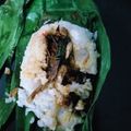 Cooksnap dari Rachmalia Yusuf untuk resep Nasi Bakar Teri Tongkol Kemangi Pete