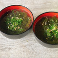 さくらん餅's cooksnap of when they made ワカメスープ.
