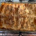 El cooksnap de Pauli Isabel cuando hizo Lasaña bolognesa.