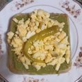 El cooksnap de Maria Jose Arias Diaz cuando hizo Panecillo de huevo trufado con guacamole y guindilla.