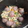 El cooksnap de Mauricio Luttges cuando hizo Carbonada de albóndigas.