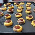 El cooksnap de Matias Saldia cuando hizo Ojitos marmolados con aceite.
