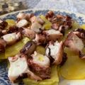El cooksnap de Marieta cuando hizo Pulpo a la gallega saludable.