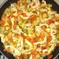 El cooksnap de Lidia CG cuando hizo Pollo con chayote a la mexicana.