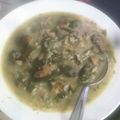 Cooksnap από Άννα-Μαρία Τσίπη στη συνταγή Μαγειρίτσα με κοτόπουλο και μανιτάρια φρέσκα