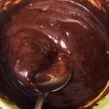 El cooksnap de Arianne cuando hizo Cobertura de chocolate para tartas.