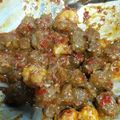 Cooksnap dari dini untuk resep Bakso pedas manis