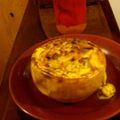 El cooksnap de Mario H. Davi cuando hizo Calabaza rellena con restos de risotto de arroz.