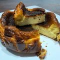 Cooksnap Mas Lina semasa beliau membuat Basque Burnt cheesecake.
