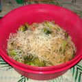 El cooksnap de Judith Veronica cuando hizo Verduras y fideos al wok.