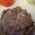 JenMichelle's cooksnap of when they made Hamburger patties in mushroom sauce.