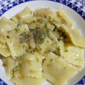El cooksnap de Sandra Valenzuela cuando hizo Salsa pesto - espaguetis al pesto caseros y sin ajo.