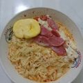 Cooksnap dari dwi setiani untuk resep Mie kuah susu keju