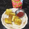 વિદ્યા હલવાવાલા's cooksnap of when they made ગ્રીલ સેન્ડવિચ(grill sandwich recipe in gujarati).