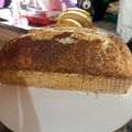 El cooksnap de Nadia Diaz cuando hizo Budín de banana.