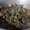 Naina Ali's cooksnap of when they made Beef liver, Kidney, fat, meat Masalay wale.