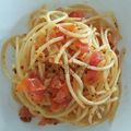 Cooksnap dari Syifauzia untuk resep Spaghetti Aglio Olio with tomato