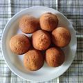 El cooksnap de María Isabel Carrera cuando hizo Muffins de coco.