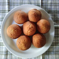 El cooksnap de María Isabel Carrera cuando hizo Muffins de coco.