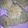 El cooksnap de Mónica cuando hizo Scons de avena y queso.