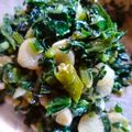 Mamta Shahu का कुकस्नैप जब उन्होंने मूली के पत्ते की भुजिया(mooli ke patte ki bhujiya recipe in hindi) बनाया था।