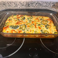El cooksnap de Álvaro Sánchez cuando hizo Pastel de brócoli y calabacín.