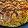 Mommyluvs2cook's cooksnap of when they made Mushroom Omelette with Sliced Potato..