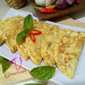 Cooksnap dari Ge Adhian untuk resep Hintalu Benyiur Mini (telur dadar kelapa parut)