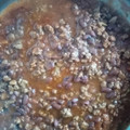 El cooksnap de Rebecca G. cuando hizo Chili con carne.